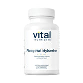 Vital Nutrients Phosphatidylserine 150mg 60 softgels bottle front view