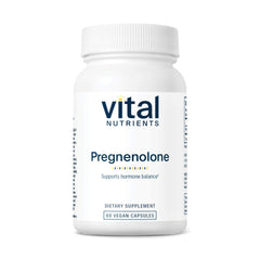 Vital Nutrients Pregnenolone bottle with 60 vegetarian capsules