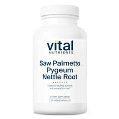 Vital Nutrients Saw Palmetto with Pygeum and Nettle Root bottle, 120 capsules
