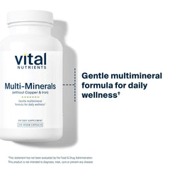 Healthcare practitioners trust Vital Nutrients Multi-Minerals for 30 years