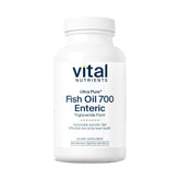 Vital Nutrients Ultra Pure Fish Oil 700 Enteric-Coated bottle on a clean white background