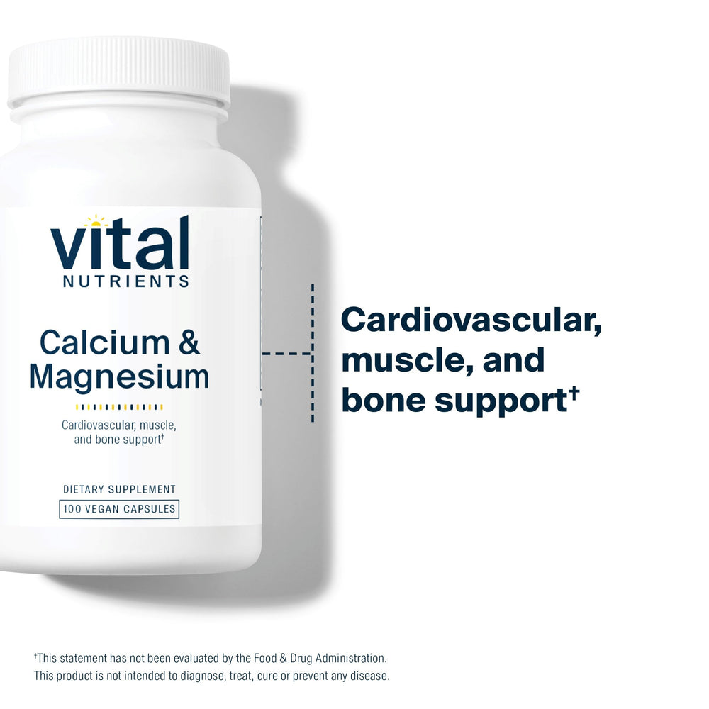 Vital Nutrients vegan formula label emphasizes gluten-free and non-GMO ingredients.