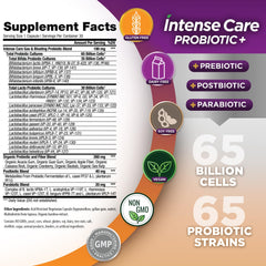 Close-up of Vital Planet Gas & Bloating Probiotics capsules