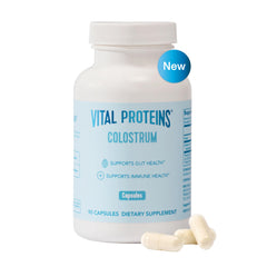 Bottle of Vital Proteins Bovine Colostrum Capsules – 90 count