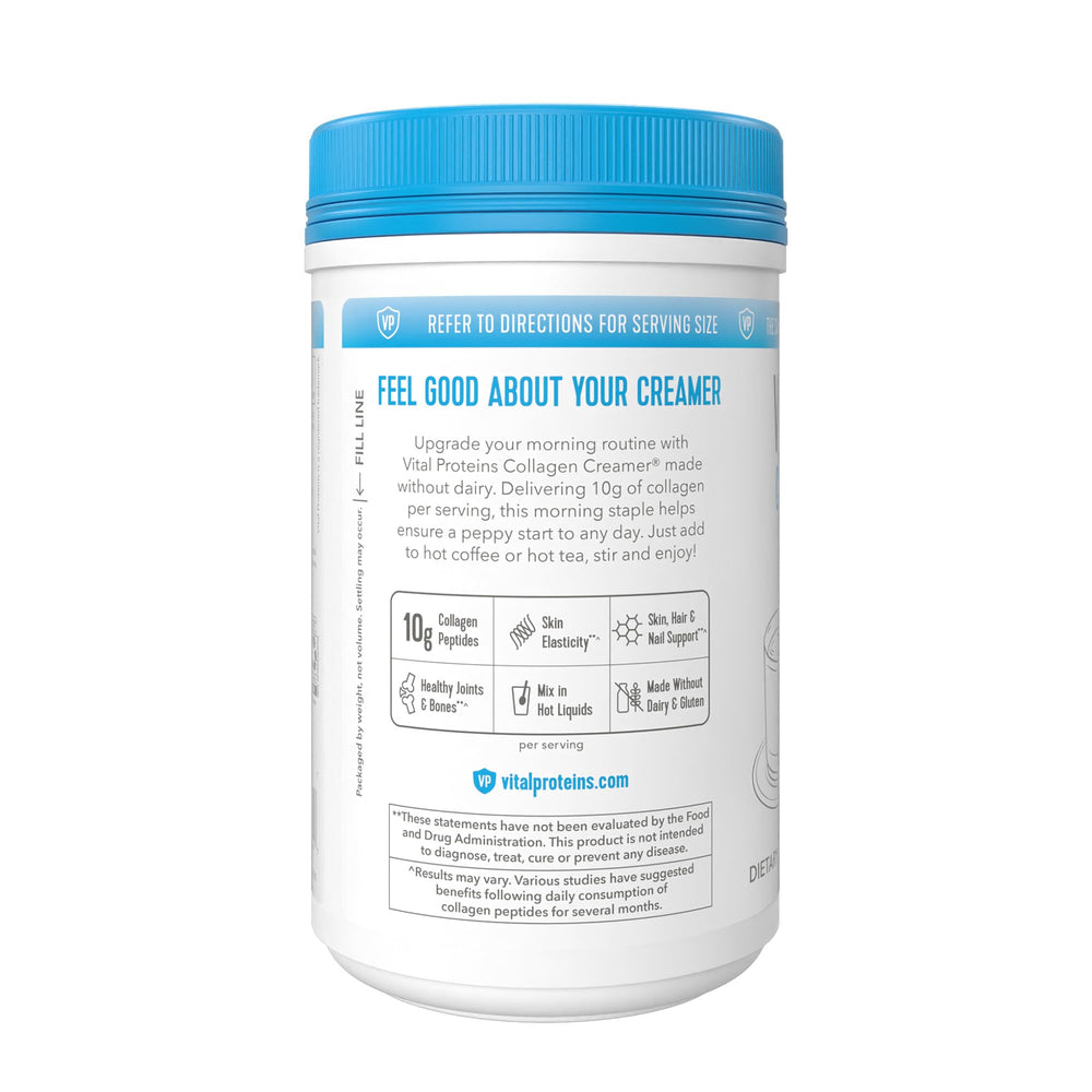 Non-dairy, gluten-free collagen creamer