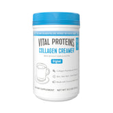 Bottle of Vital Proteins Collagen Peptides Original Coffee Creamer 10.3 oz