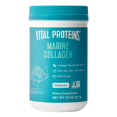 Front view of Vital Proteins Marine Collagen Peptides canister