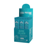 Front view of Vital Proteins Marine Collagen box with 20 unflavored sticks