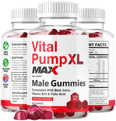 Active lifestyle shot of a man taking Vital Pump XL Max Gummies