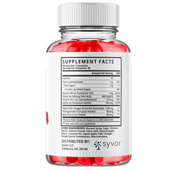 Vital Surge Gummies with natural ingredients illustration