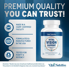 Adult and senior eye health benefits infographic