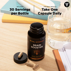 Box showing a 30-day supply of 30 capsules.