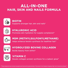 Illustration of Hyaluronic Acid for skin hydration