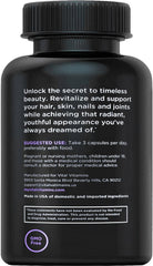 Vital Vitamins branding and packaging