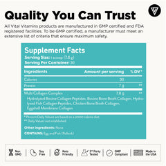 Collagen powder mixed into coffee