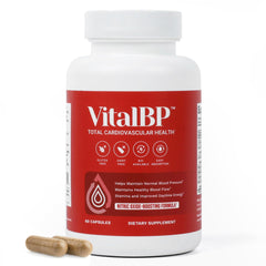 VitalBP bottle with label front view