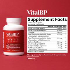 Wild Blueberry Extract illustration for VitalBP
