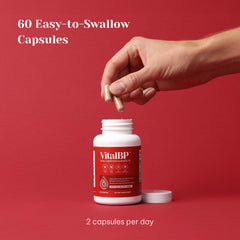 Lifestyle shot of active individuals taking VitalBP
