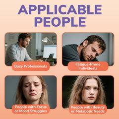 Capsules arranged neatly on a white surface