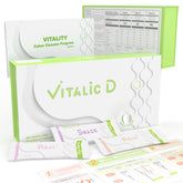 Vitalic D 3-day cleanse powder in tub (Apple flavor)