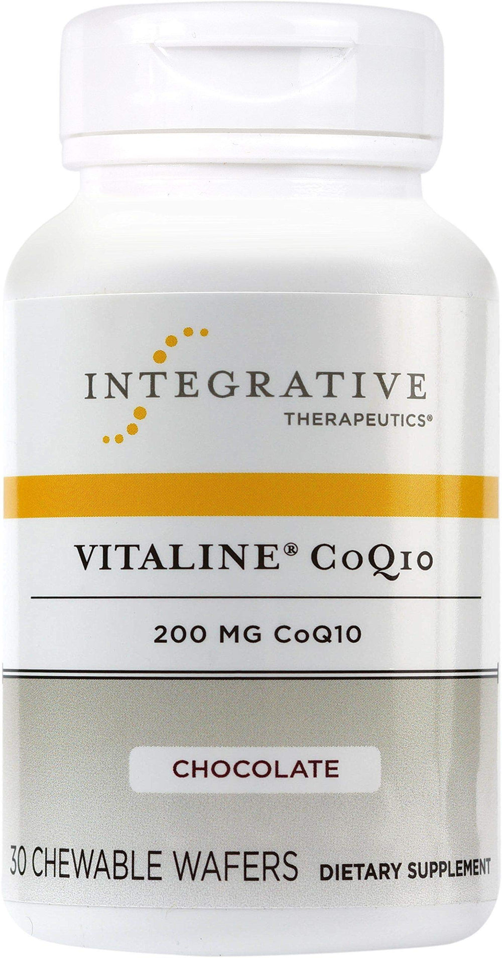 Vitaline CoQ10 200 mg chocolate-flavored chewable tablet – 30 servings
