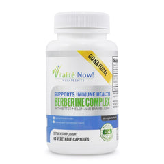 Vitalité Now Berberine 500mg with Bitter Melon & Banaba bottle