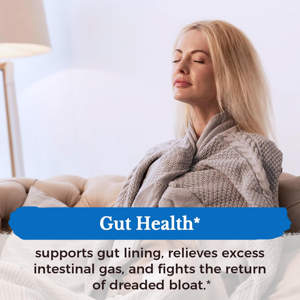 Graphic depicting clinical trials and gut health benefits