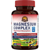 Vitalitown Magnesium Complex bottle with label and 240 capsules