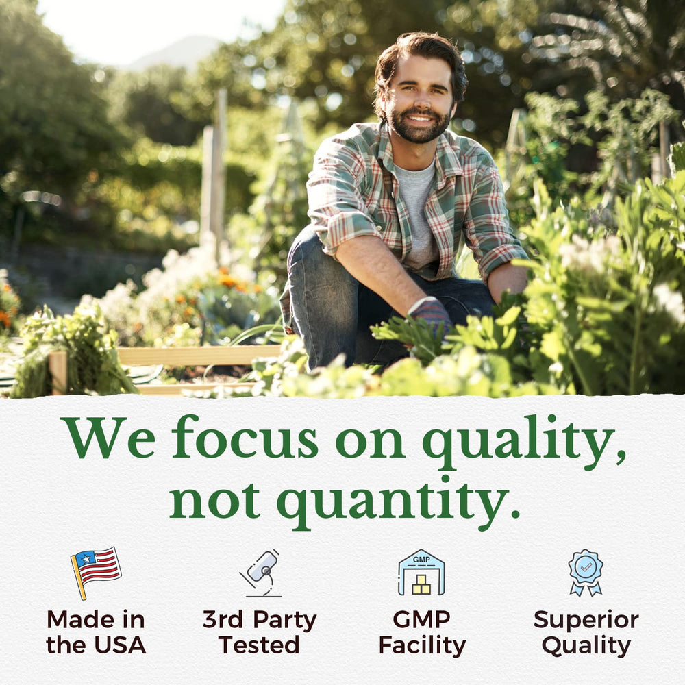 Nutrition comparison highlighting iron, calcium, and vitamin C