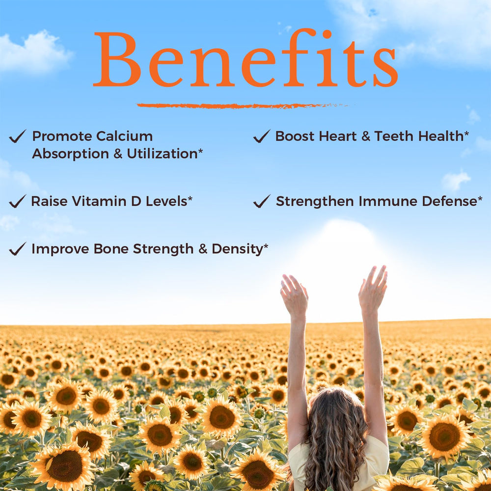 Non-GMO, gluten-free and soy-free Vitalitown D3K2 product