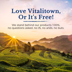 Vitalitown Probiotics branding emphasizing immune support