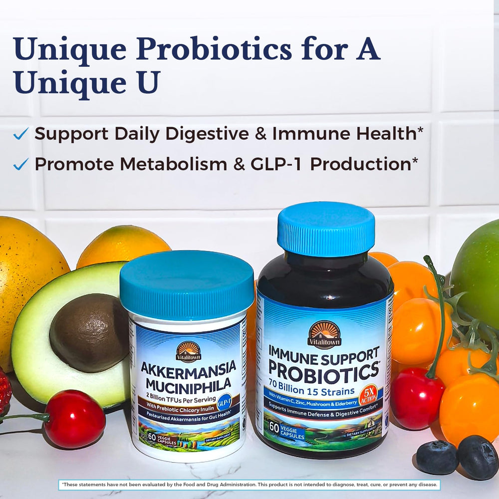 Made in the USA badge on Vitalitown packaging