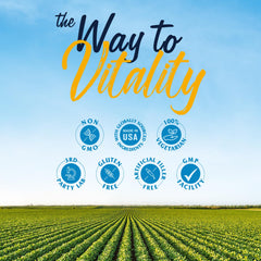 Pack shot featuring 60 vegan capsules