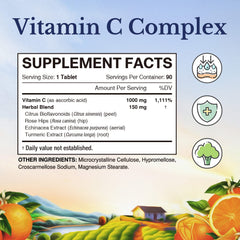 Close-up of capsules highlighting rose hips, bioflavonoids and turmeric