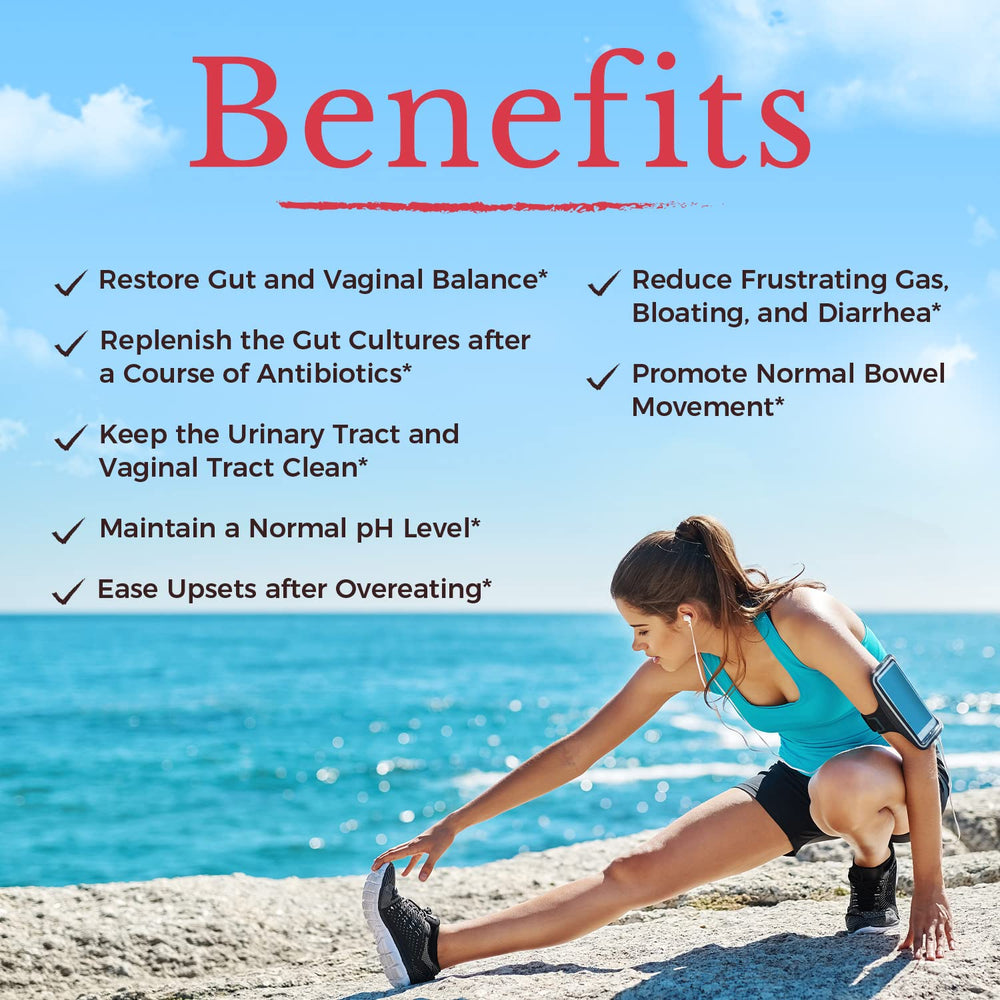 Vaginal health support from Vitalitown probiotic