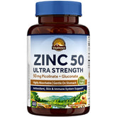 Bottle of Vitalitown Chelated Zinc 50 mg