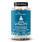 Vitality Cortisol Supplement bottle – front label