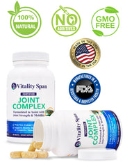 Close-up of 90 vegetarian tablets in bottle