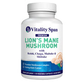 Vitality Span Lions Mane fruiting body mushrooms blend