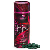 VITALITYbits Organic spirulina and chlorella tablets in bottle