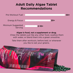 Vegan, keto-friendly, gluten-free nutrition label on bottle