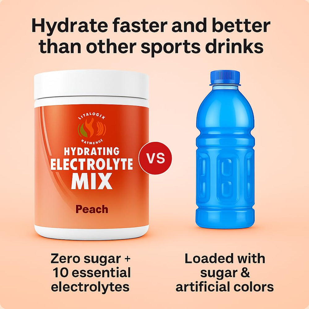 Vitalogix Naturals kitchen-dispense visual hints quick-mix into juice or smoothie.