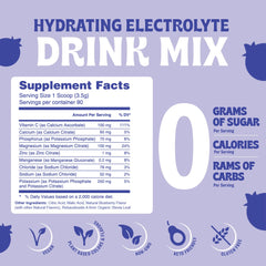 Vitalogix Naturals measuring scoop ensures precise serving for consistent hydration