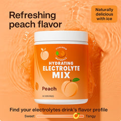 Vitalogix Naturals on-the-go bag ready for hiking, running, or travel hydration.