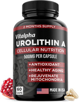 Vitalpha Urolithin A 500mg bottle