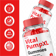 Vitaluxa Made in USA gummies label, quality-made for trust