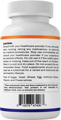 Back label details of Vitamatic probiotic bottle