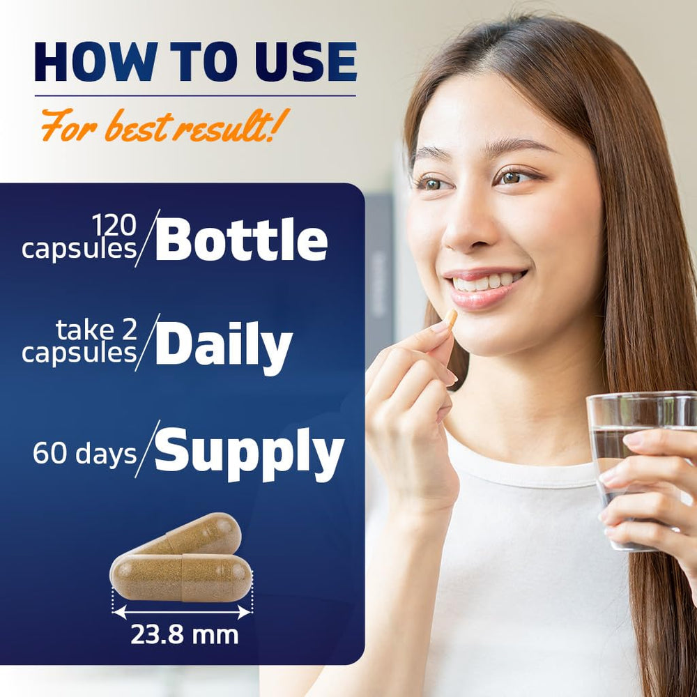 Vitamatic herbal complex with Magnesium, Ashwagandha, and Theobromine