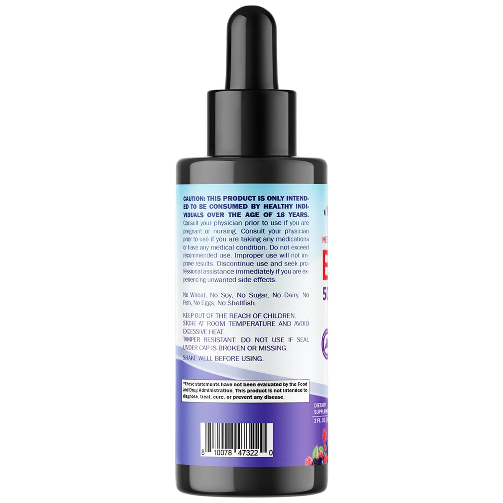 Front of Vitamatic B12 bottle with Made in USA badge