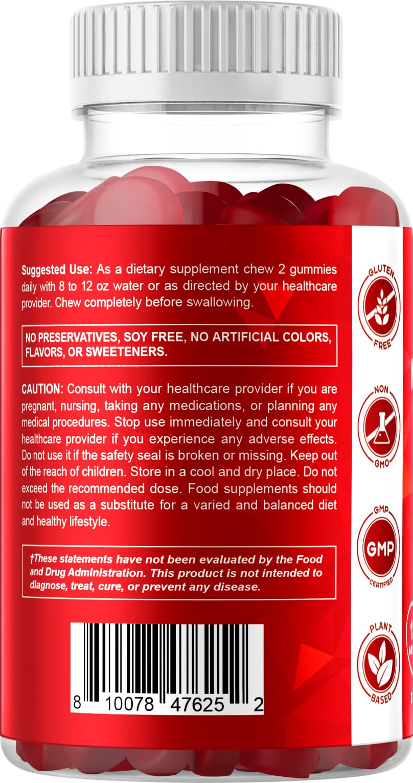 Natural cherry flavored Vitamatic B12 Gummies